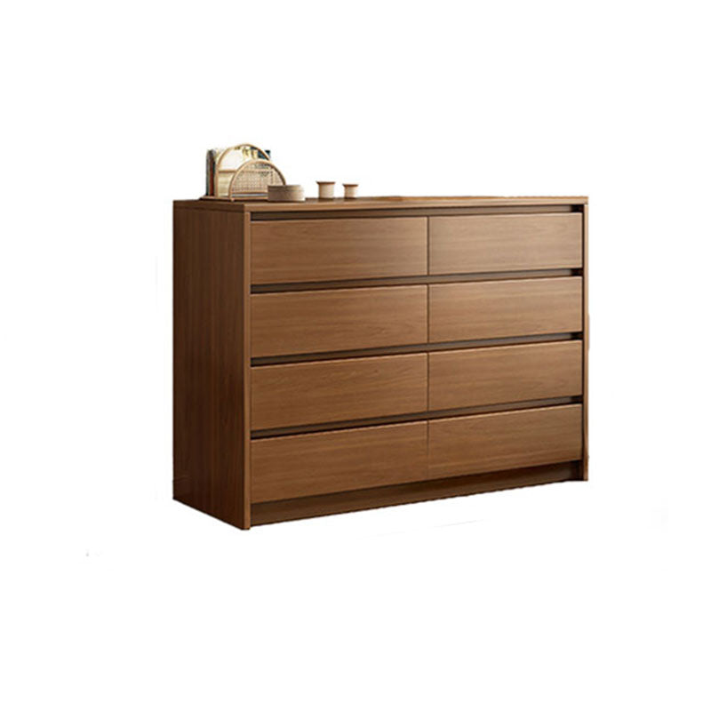 Contemporary Chest Dresser Wooden Storage Chest with Soft-Close Drawers