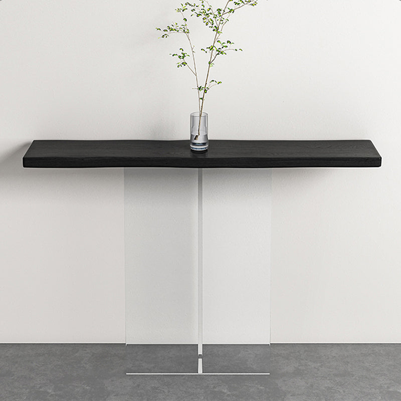 Rectangle Acrylic Console Table 11.8" W Contemporary End Table