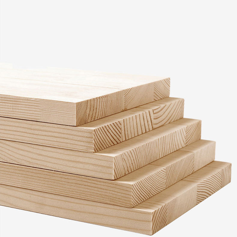 Modern Minimalist Wood Office Desk 29.6" H Writing Desk for Office and Living Room