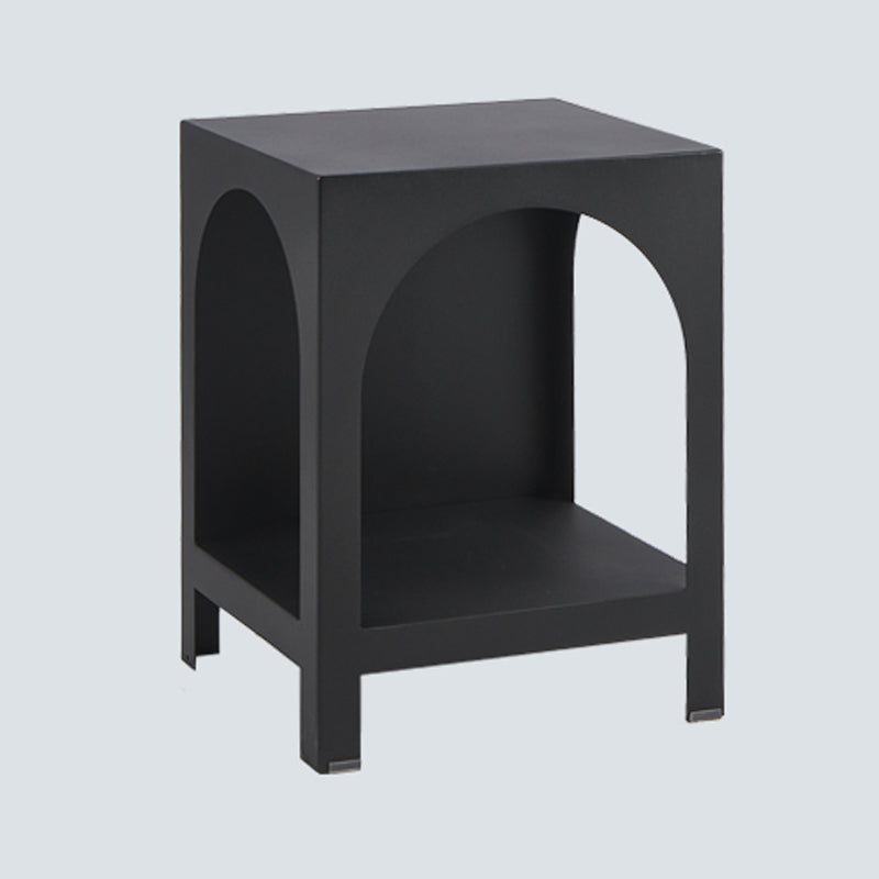 Modern Metal Bookcase Open Storage Shelves Included Etagere Bookshelf