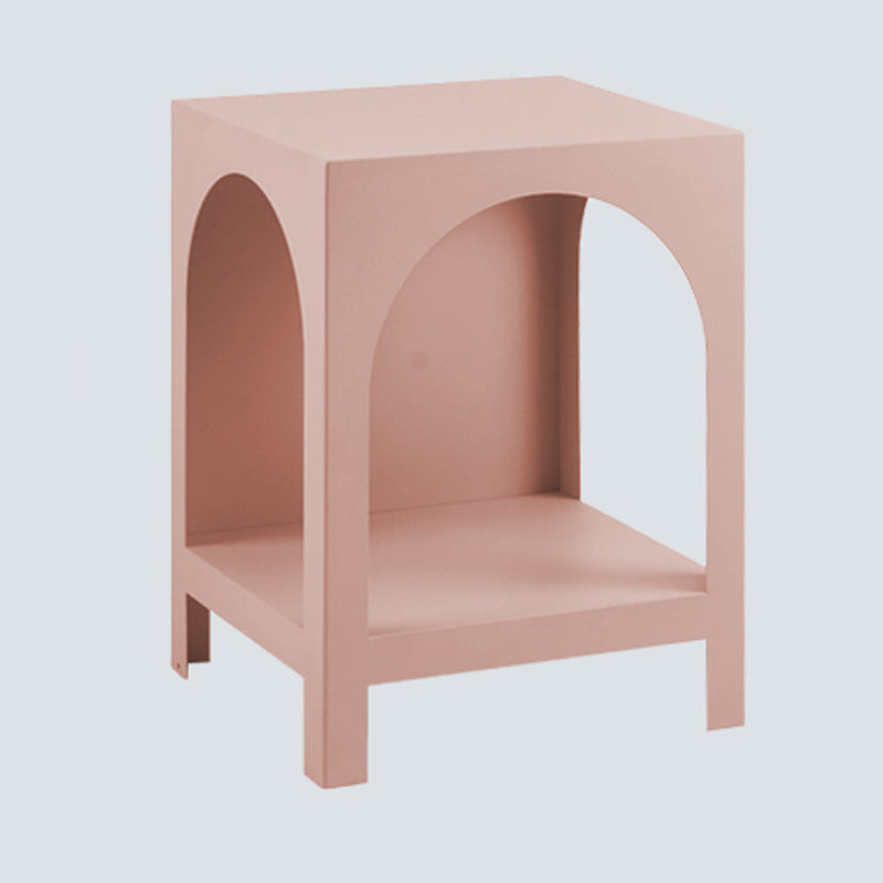 Modern Metal Bookcase Open Storage Shelves Included Etagere Bookshelf