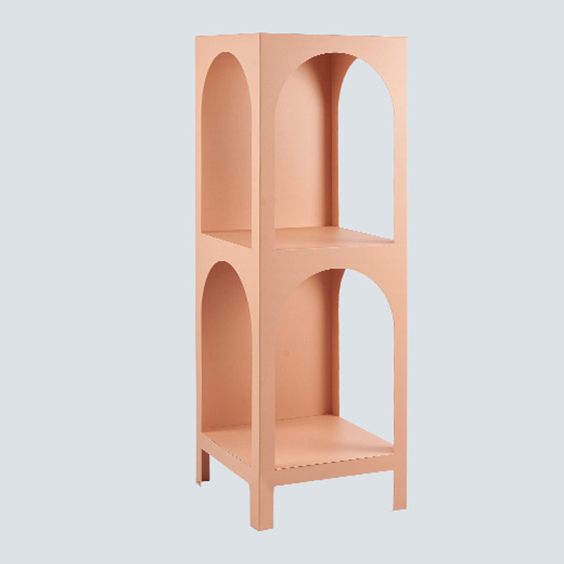 Modern Metal Bookcase Open Storage Shelves Included Etagere Bookshelf