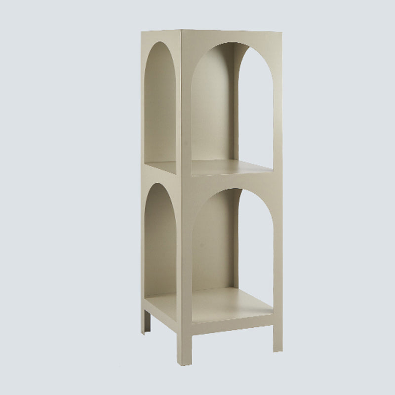 Modern Metal Bookcase Open Storage Shelves Included Etagere Bookshelf