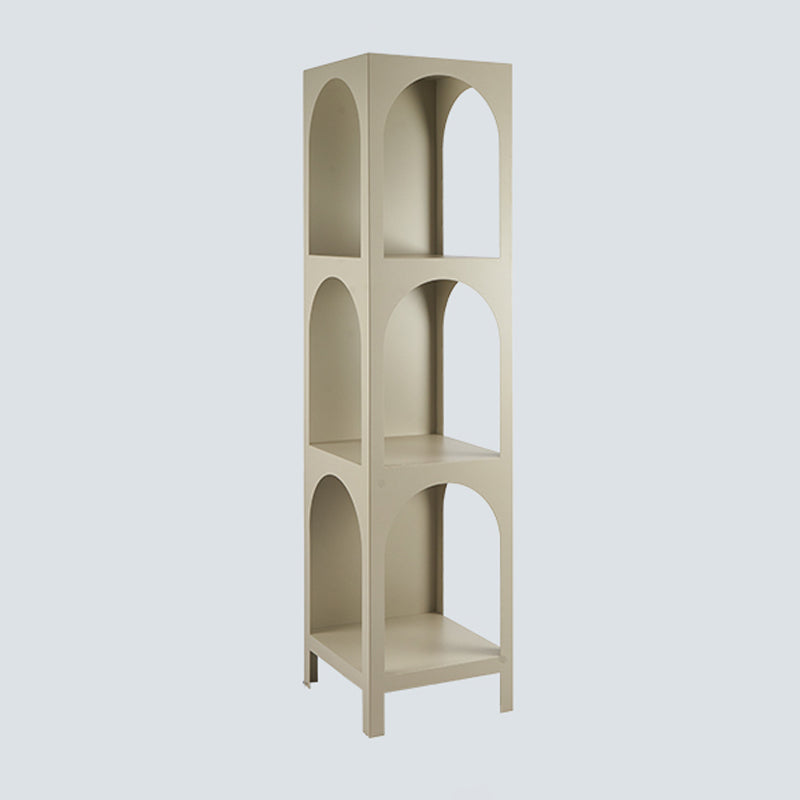 Modern Metal Bookcase Open Storage Shelves Included Etagere Bookshelf