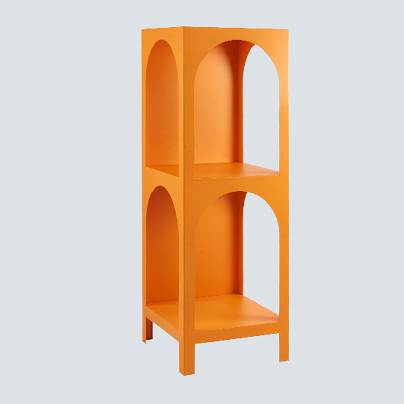 Modern Metal Bookcase Open Storage Shelves Included Etagere Bookshelf