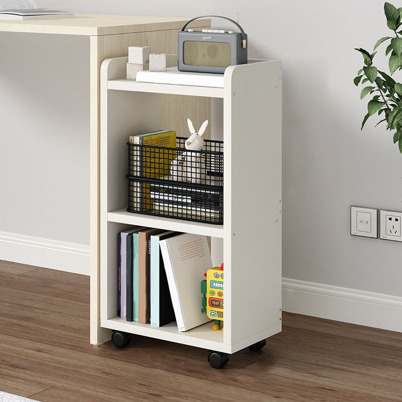 Contemporary 9.44" Wide Book Shelf Manufactured Wood Standard Shelf