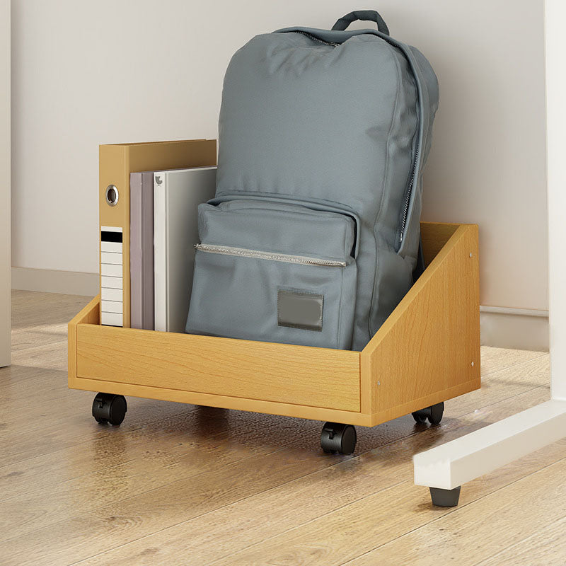 Contemporary 9.44" Wide Book Shelf Manufactured Wood Standard Shelf