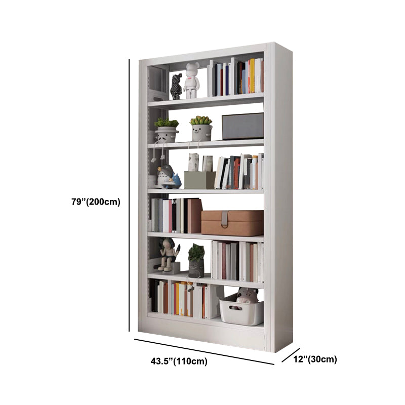 Rectangle Open Bookcase Modern Etagere Bookshelf with Shelves