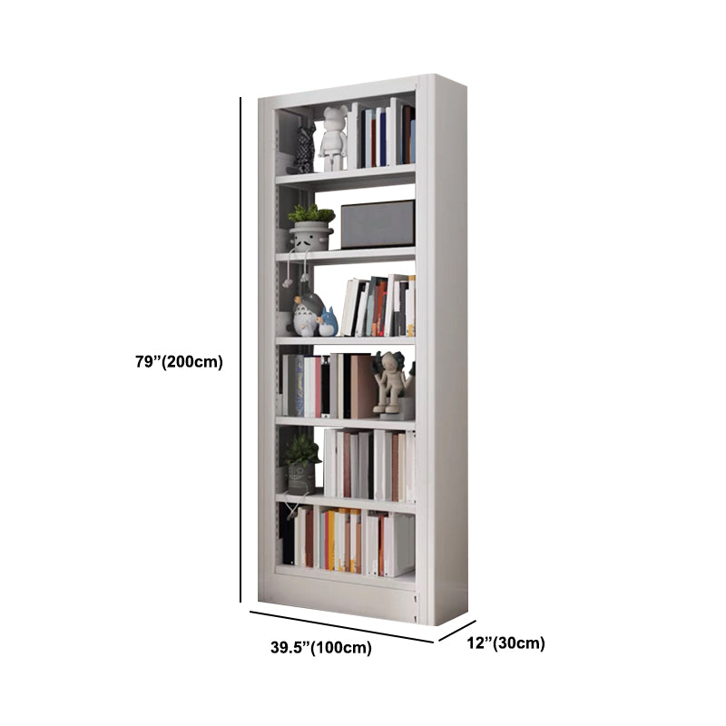 Rectangle Open Bookcase Modern Etagere Bookshelf with Shelves