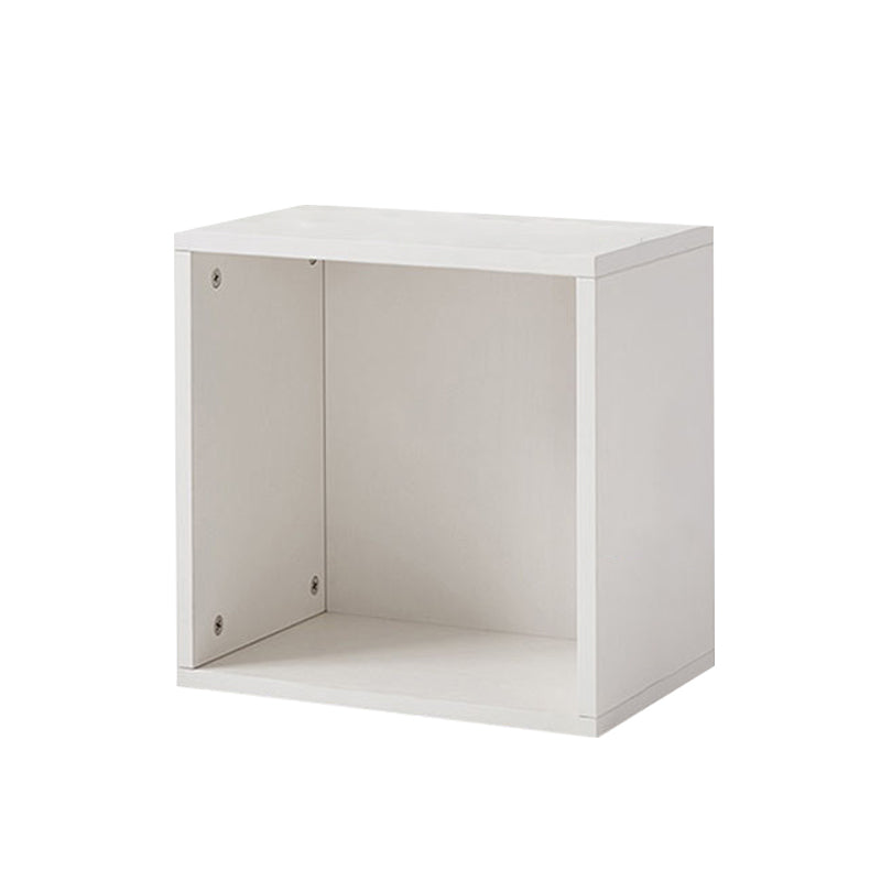 9.45" W Cube Engineered Wood Bookshelf Contemporary Bookcase for Living Room