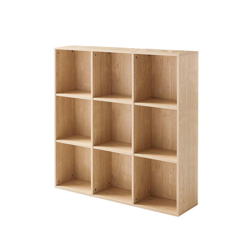 9.45" W Cube Engineered Wood Bookshelf Contemporary Bookcase for Living Room