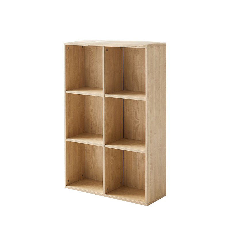 9.45" W Cube Engineered Wood Bookshelf Contemporary Bookcase for Living Room