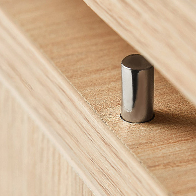 9.45" W Cube Engineered Wood Bookshelf Contemporary Bookcase for Living Room