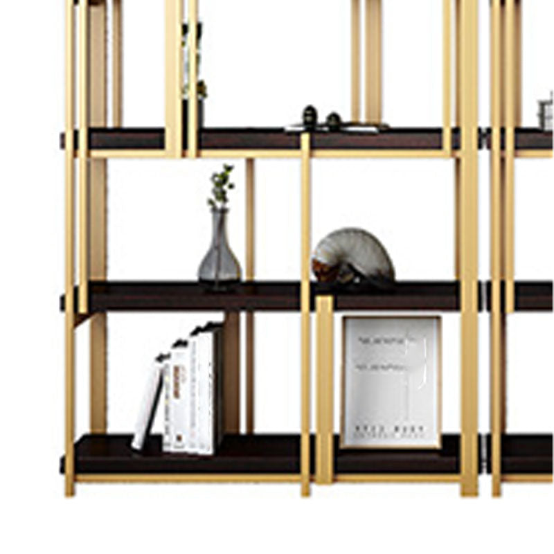 Modern Metal Bookshelf Black Etagere Open Shelf Bookcase Shelves Included