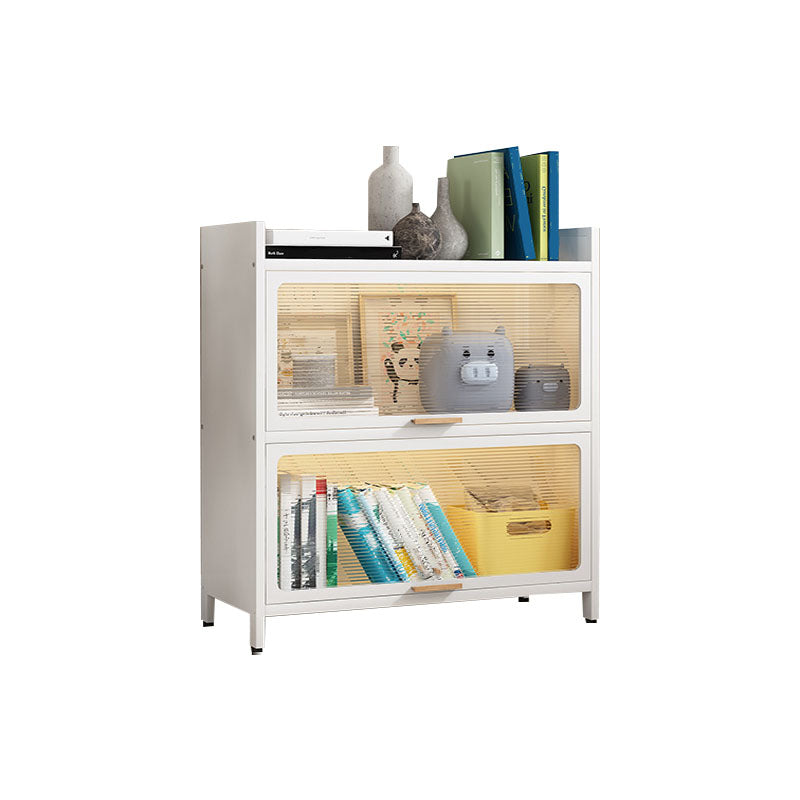 Standard Shelf Bookcase Contemporary Steel Bookcase for Study Room
