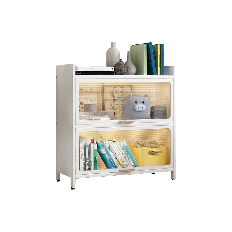 Standard Shelf Bookcase Contemporary Steel Bookcase for Study Room