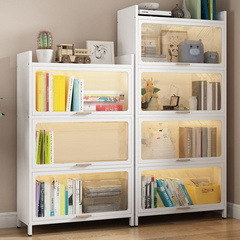 Standard Shelf Bookcase Contemporary Steel Bookcase for Study Room