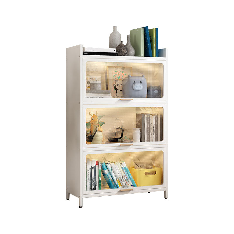 Standard Shelf Bookcase Contemporary Steel Bookcase for Study Room