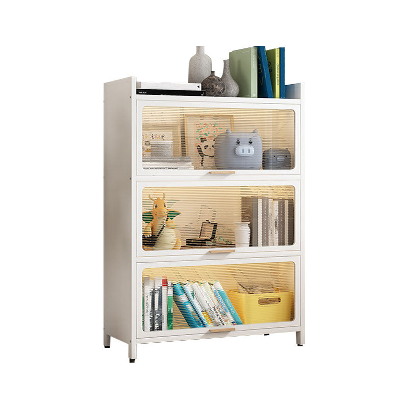 Standard Shelf Bookcase Contemporary Steel Bookcase for Study Room