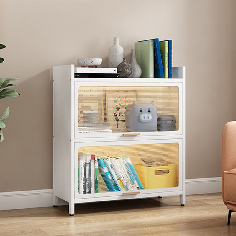 Standard Shelf Bookcase Contemporary Steel Bookcase for Study Room