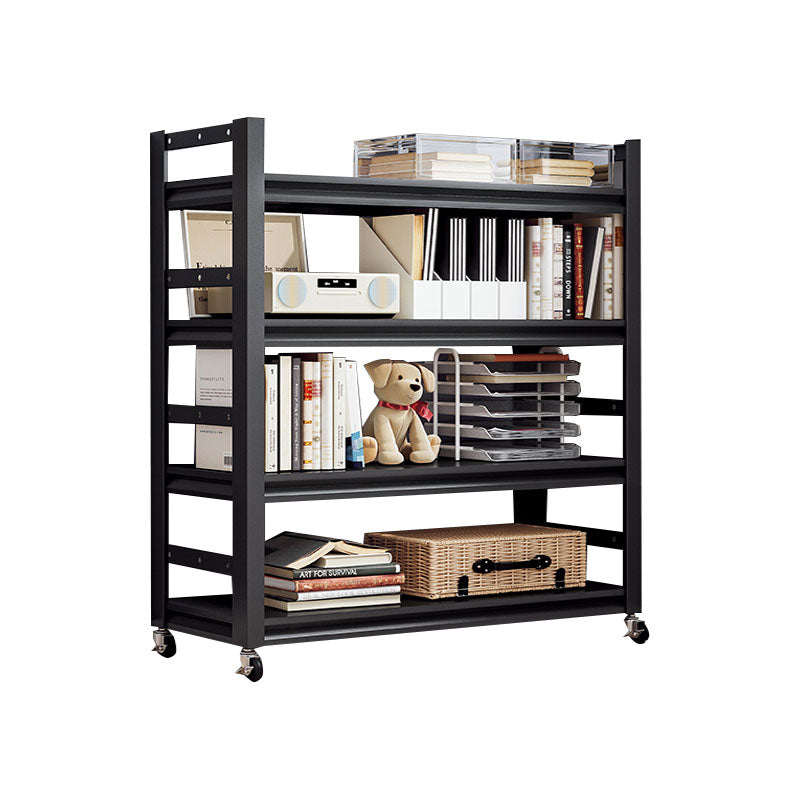 Etagere Shelf Bookcase Contemporary Steel Book Shelf for Study Room