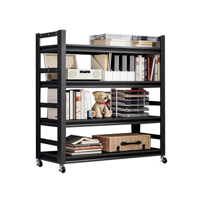 Etagere Shelf Bookcase Contemporary Steel Book Shelf for Study Room