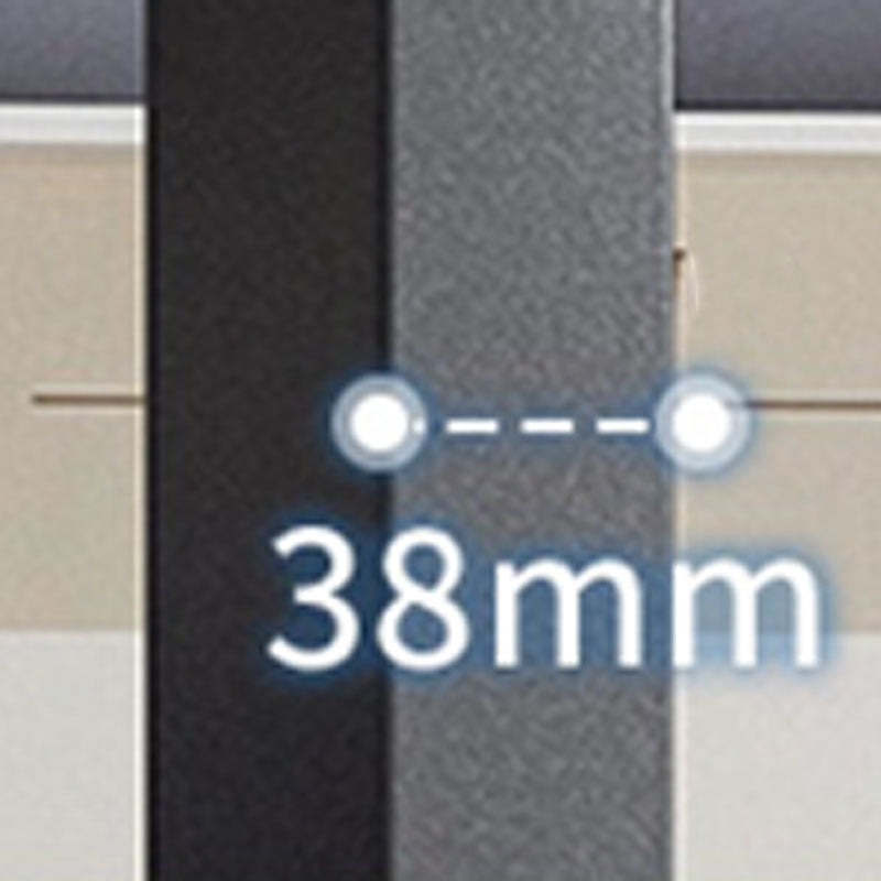 Etagere Shelf Bookcase Contemporary Steel Book Shelf for Study Room