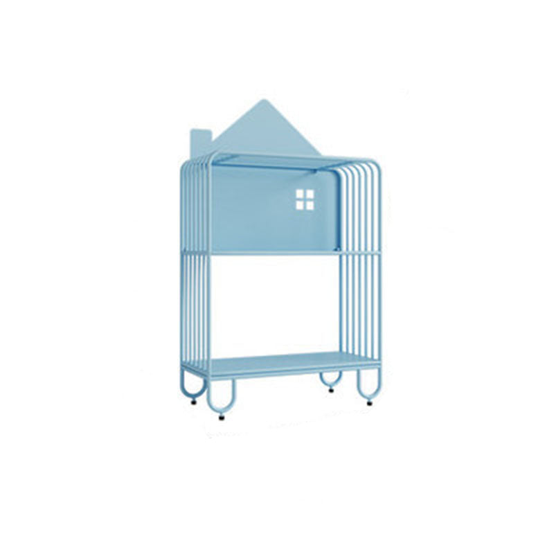 Modern Metal Bookshelf Standard Open Shelf Bookcase Shelves Included