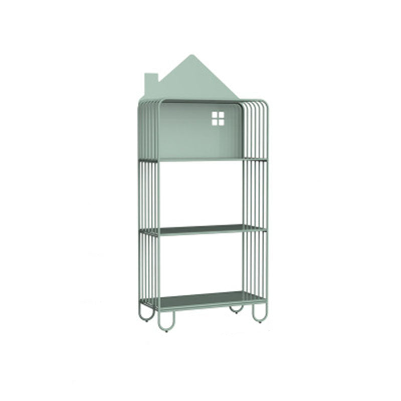 Modern Metal Bookshelf Standard Open Shelf Bookcase Shelves Included