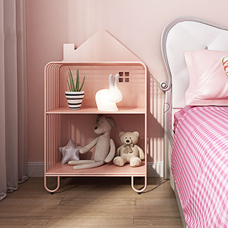 Modern Metal Bookshelf Standard Open Shelf Bookcase Shelves Included