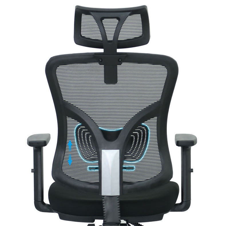 Modern Computer Chair Adjustable Arms Chair Lumbar Support Chair
