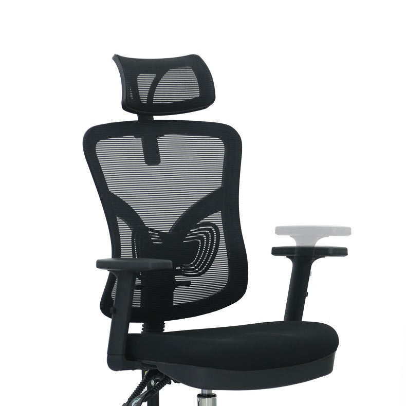 Modern Computer Chair Adjustable Arms Chair Lumbar Support Chair