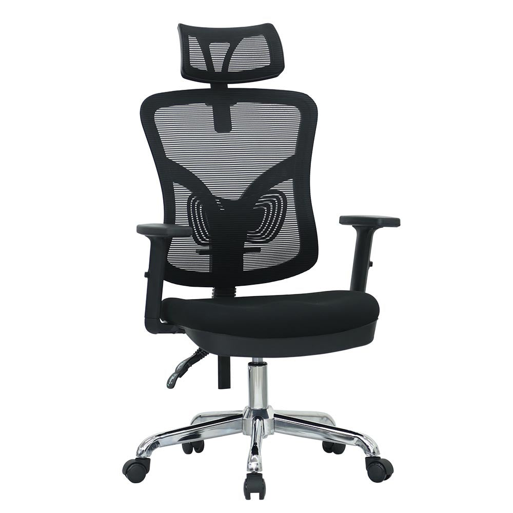 Modern Computer Chair Adjustable Arms Chair Lumbar Support Chair