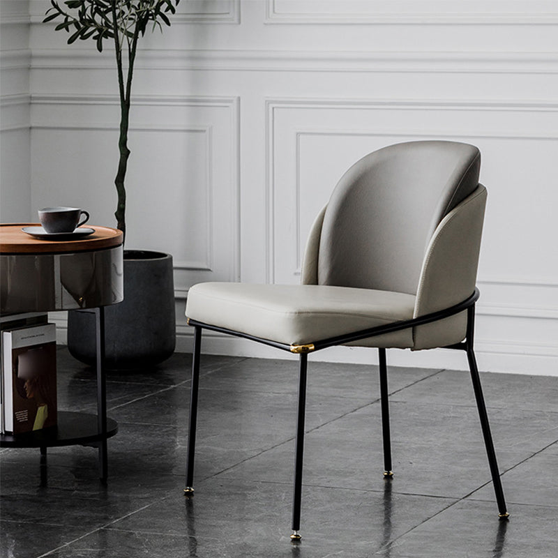 20.08" Wide Industrial Style Single Sofa Chair Pillow Back Armless Chair