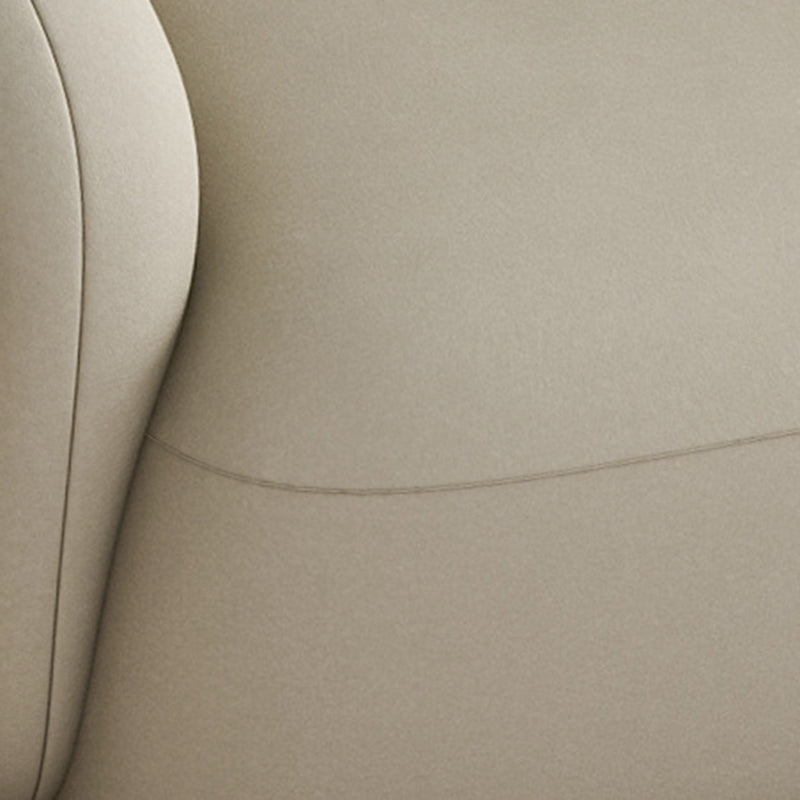 31.5" Wide Scandinavian Single Sofa Chair Fixed Back Arm Chair for Living Room