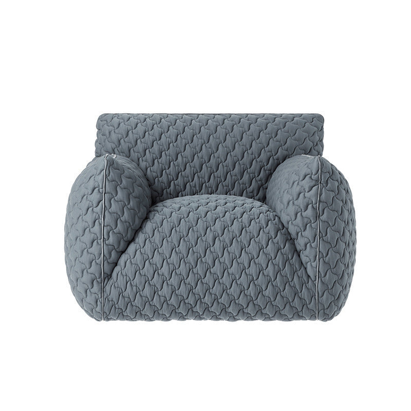 40.55" Wide Scandinavian Single Sofa Chair Polyester Twill Arm Chair for Bedroom