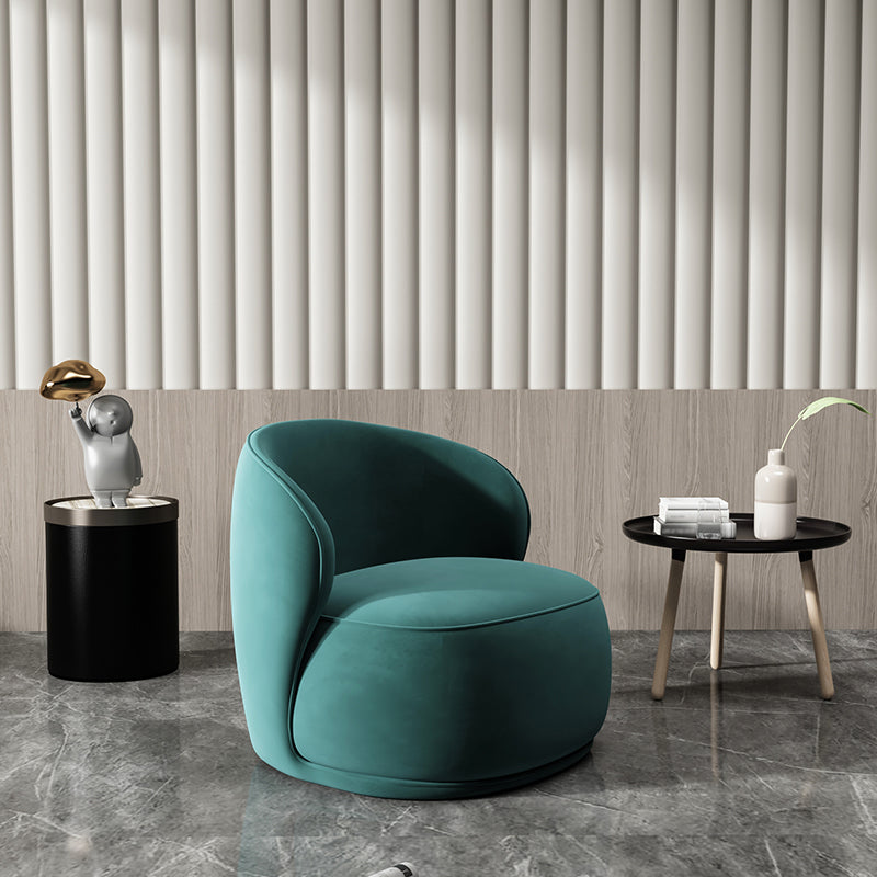 28.7"Wide Tight Back Armless Single Slipper Accent Chair for Apartment