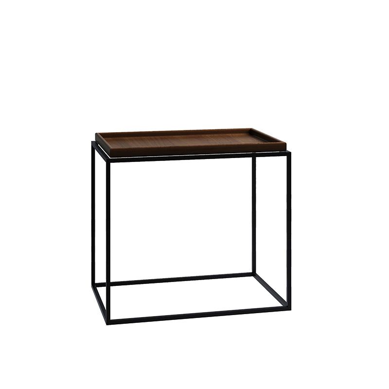 Modern Frame Wooden Coffee Table Rectangular Top Shape Folding Cocktail Table
