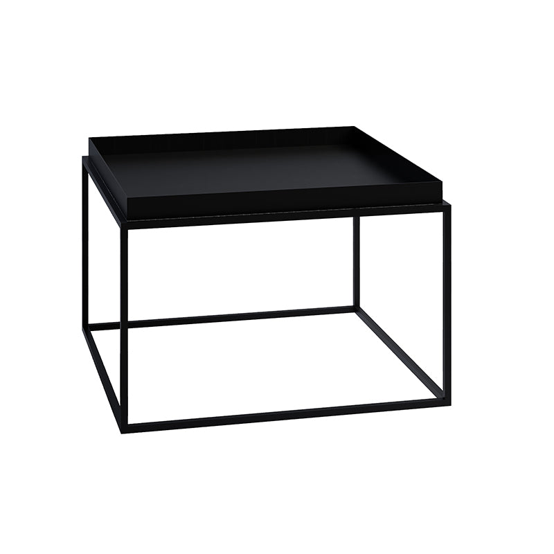 Modern Frame Wooden Coffee Table Rectangular Top Shape Folding Cocktail Table