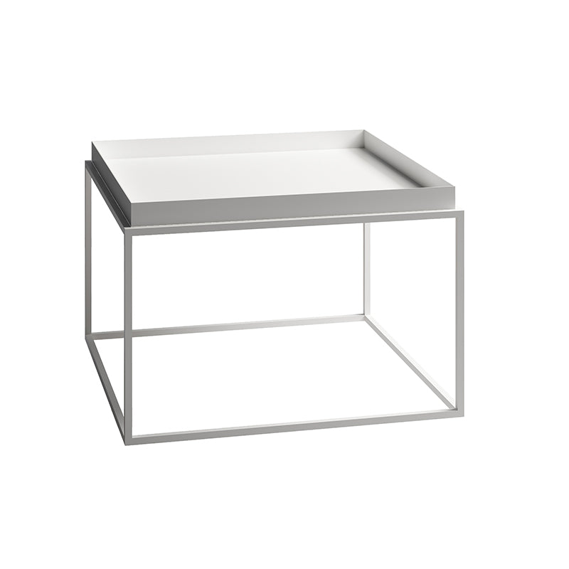 Modern Frame Wooden Coffee Table Rectangular Top Shape Folding Cocktail Table