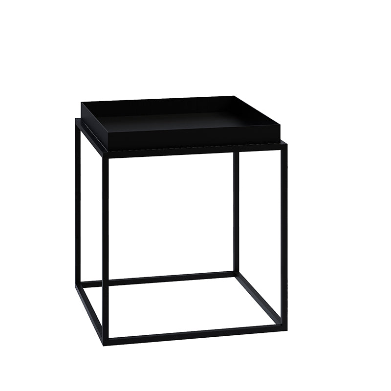 Modern Frame Wooden Coffee Table Rectangular Top Shape Folding Cocktail Table