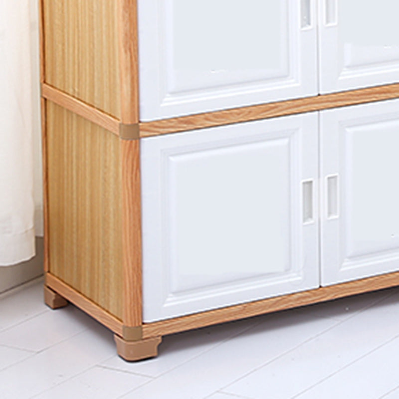 Contemporary 61.02'"Tall 4- Door Cabinet, Rectangle Accent Cabinet