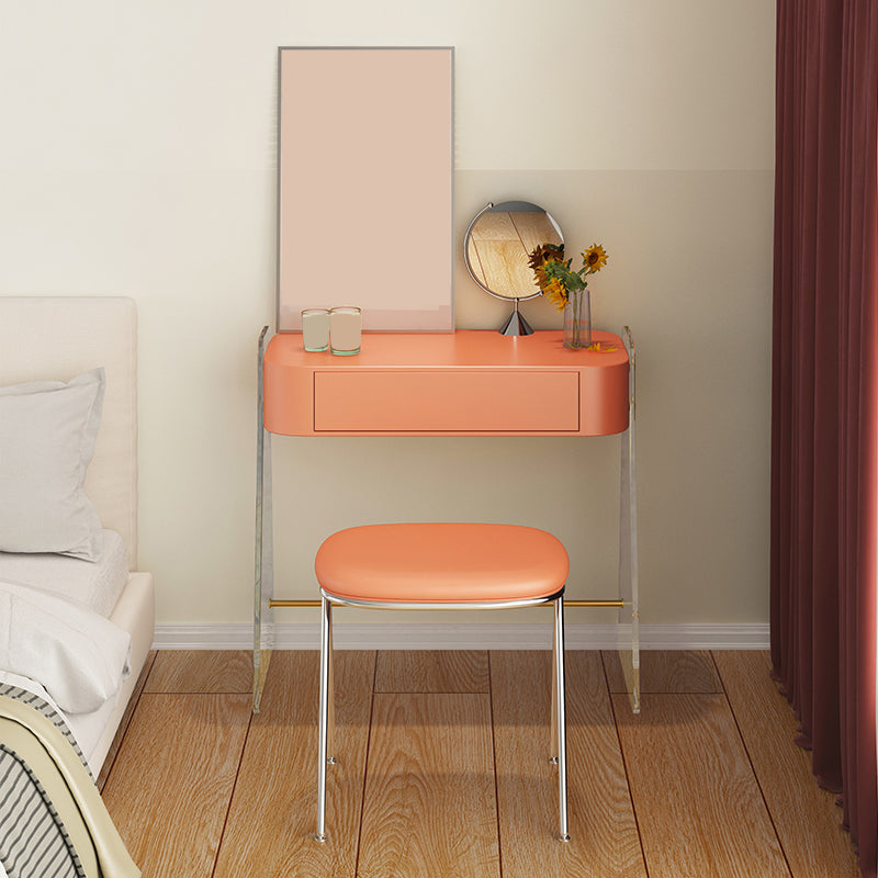 Contemporary Vanity Dressing Table 1 Drawer Vanity Makeup Table Set