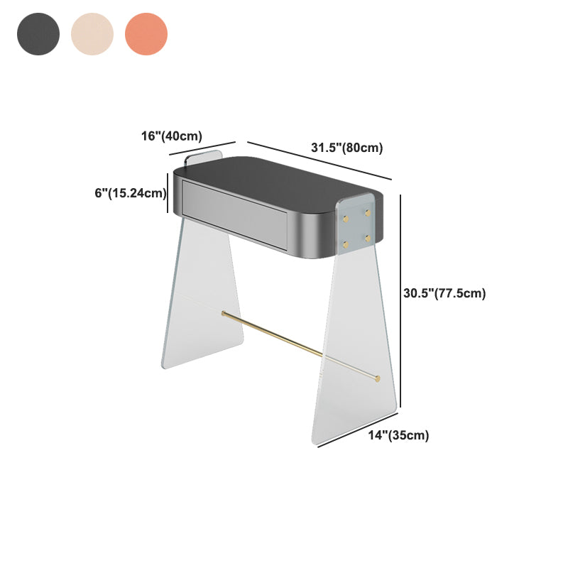 Contemporary Vanity Dressing Table 1 Drawer Vanity Makeup Table Set