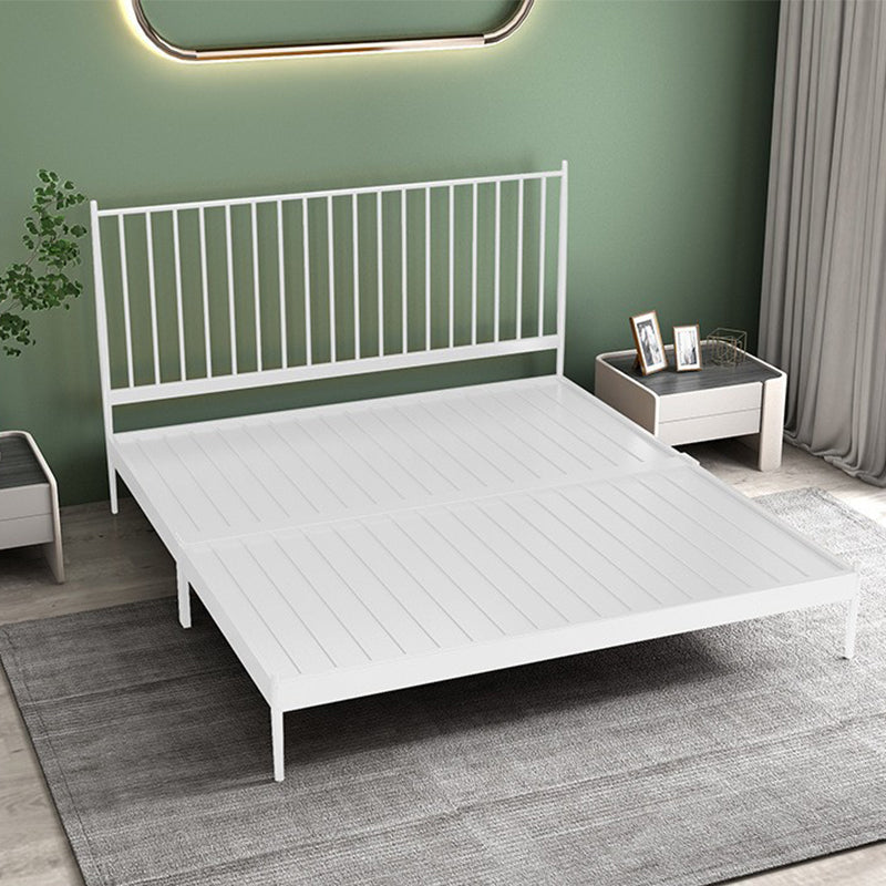 Modern Style Metal Material Includes Headboard Gold/white/black Bed