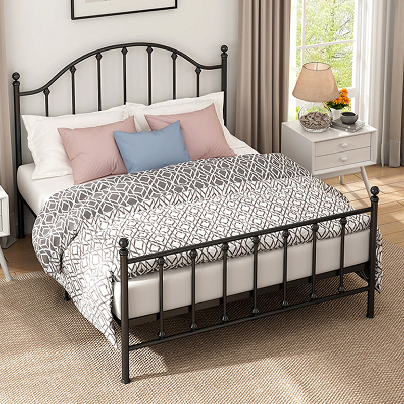 47.24" Modern Style Metal Bed Frame with Headboard and Footboard