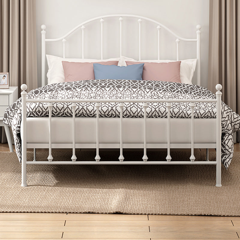 47.24" Modern Style Metal Bed Frame with Headboard and Footboard