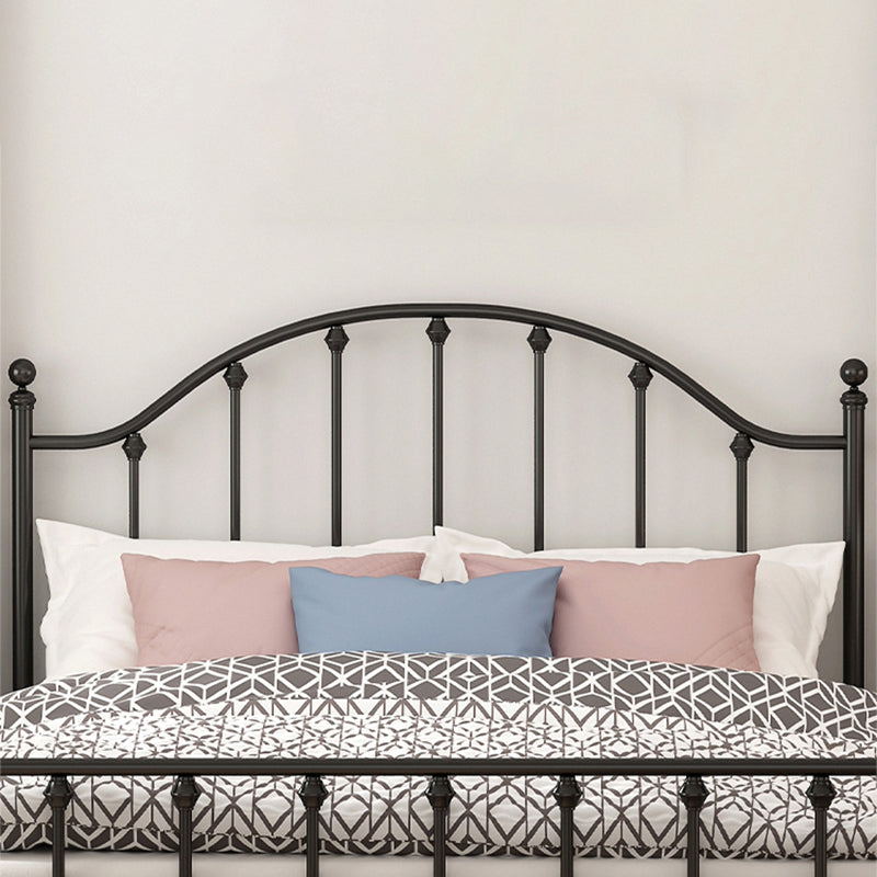 47.24" Modern Style Metal Bed Frame with Headboard and Footboard