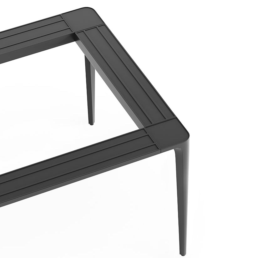 Modern Grey 1/4/5/7 Pieces Dinette Set Rectangle Legs Indoor Dining Table Set