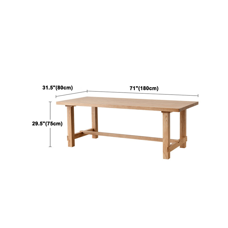 Modern Furniture Dining Set 1/2/4/5/6 Pcs Solid Wood Dining Table and Chairs